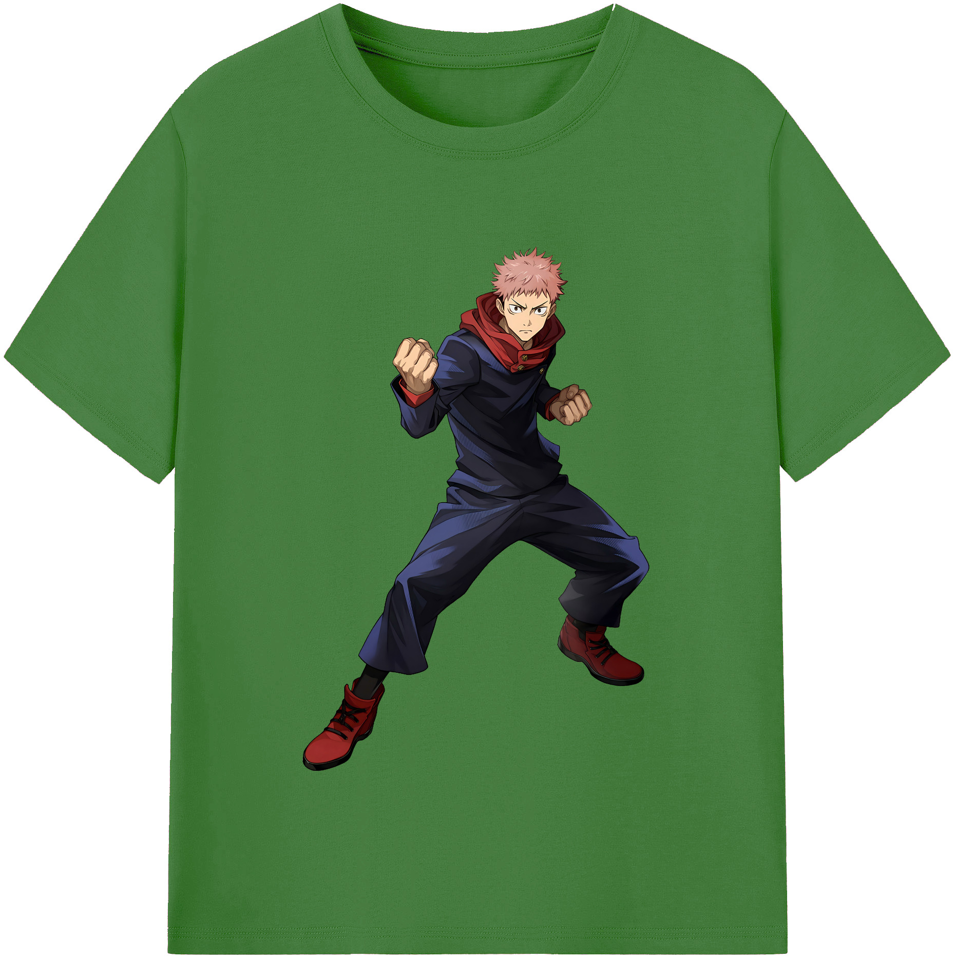 （画像用） 呪術廻戦 Jujutsu Kaisen レディースカジュアルプリントTシャツ（綿100％）